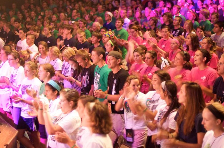 youth at a Steubenville conference