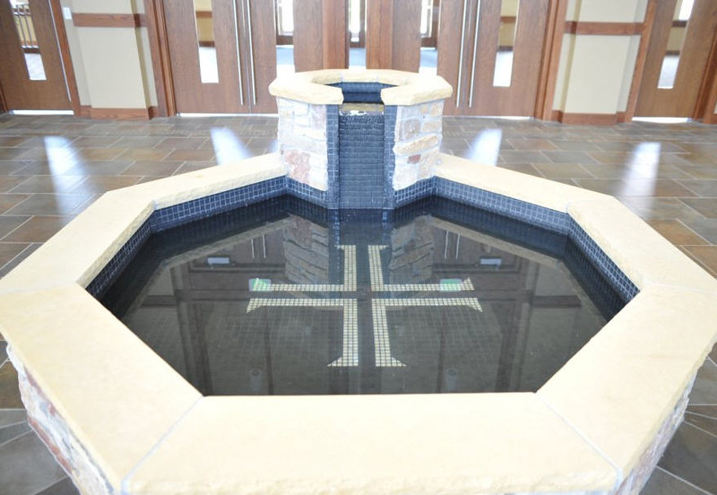 baptismal font