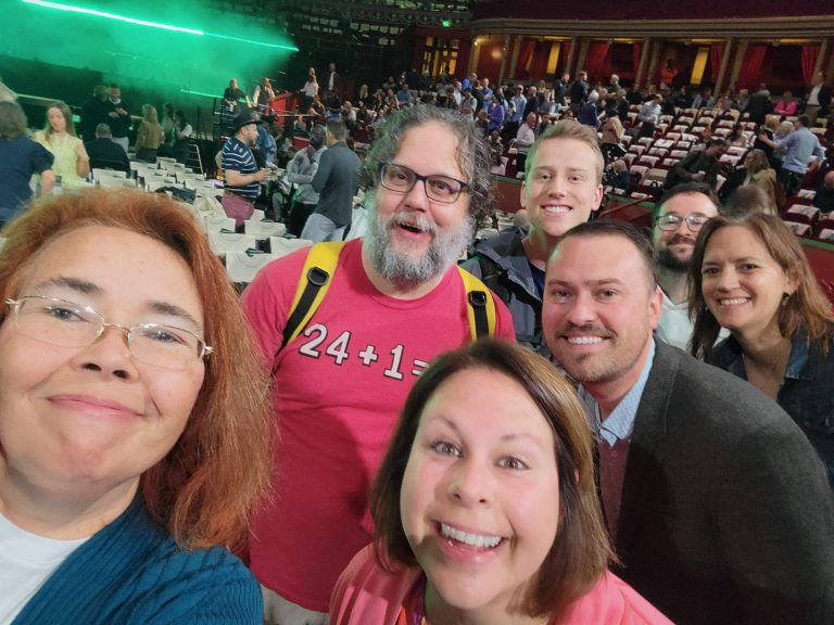 friends at the Alpha conference